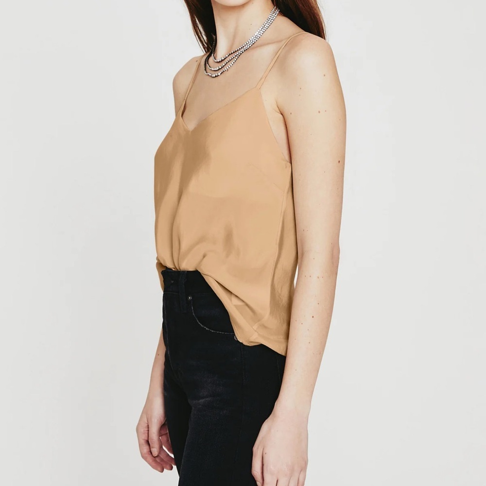 AG Adriano Goldschmied Tan Camisole Top - Picture 4 of 9